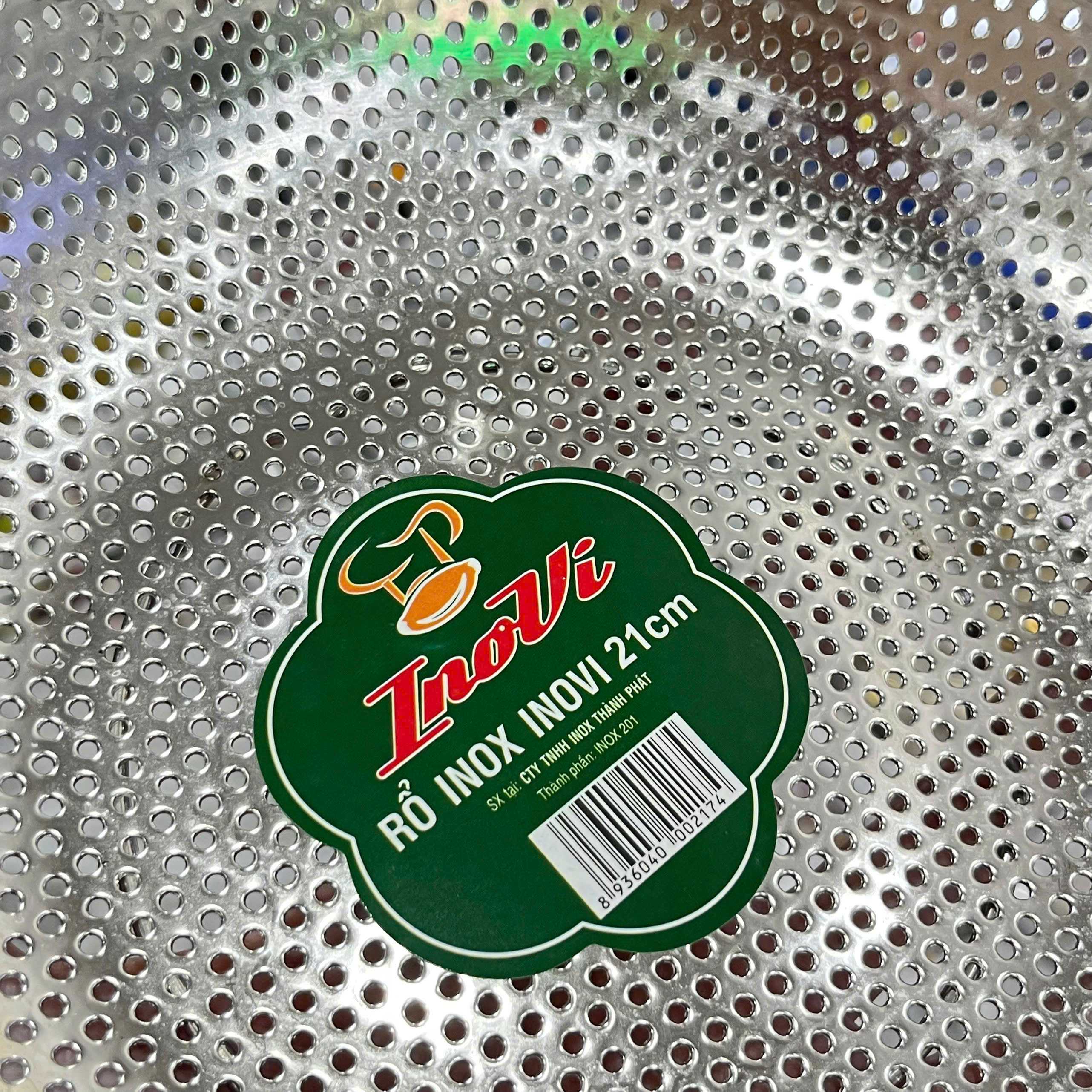 Rổ Inox 201 Inovi Nhiều Size - Hàng Việt Nam Sản Xuất