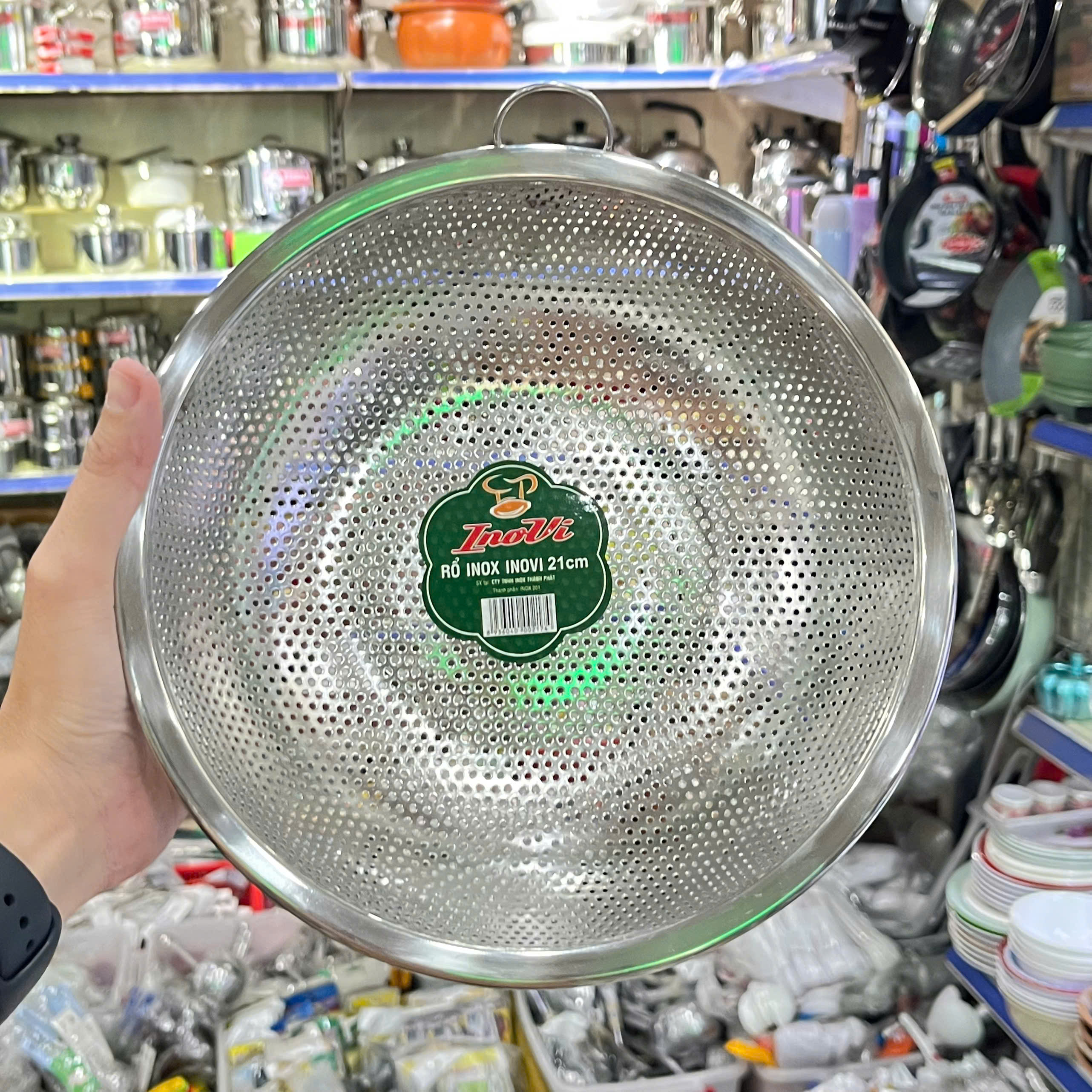 Rổ Inox 201 Inovi Nhiều Size - Hàng Việt Nam Sản Xuất