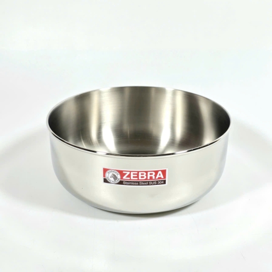Tô Inox 304 - Chén Inox 304 Nhiều Size - Zebra Thái Lan