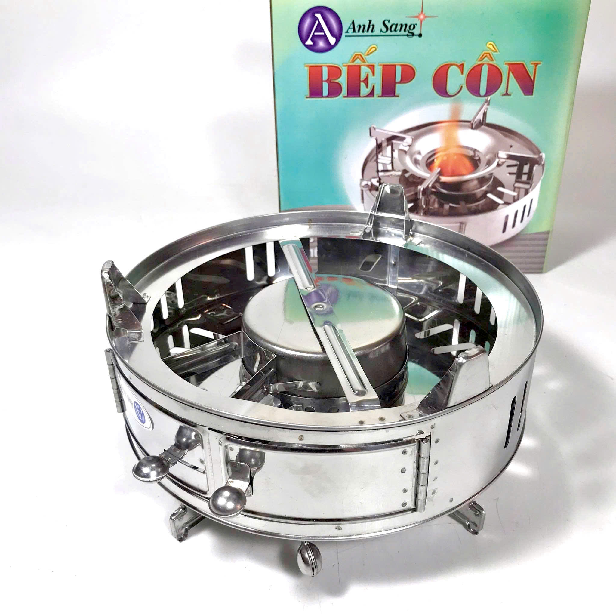 Bếp Cồn Inox Cao Cấp Ánh Sáng - Hàng Việt Nam Sản Xuất