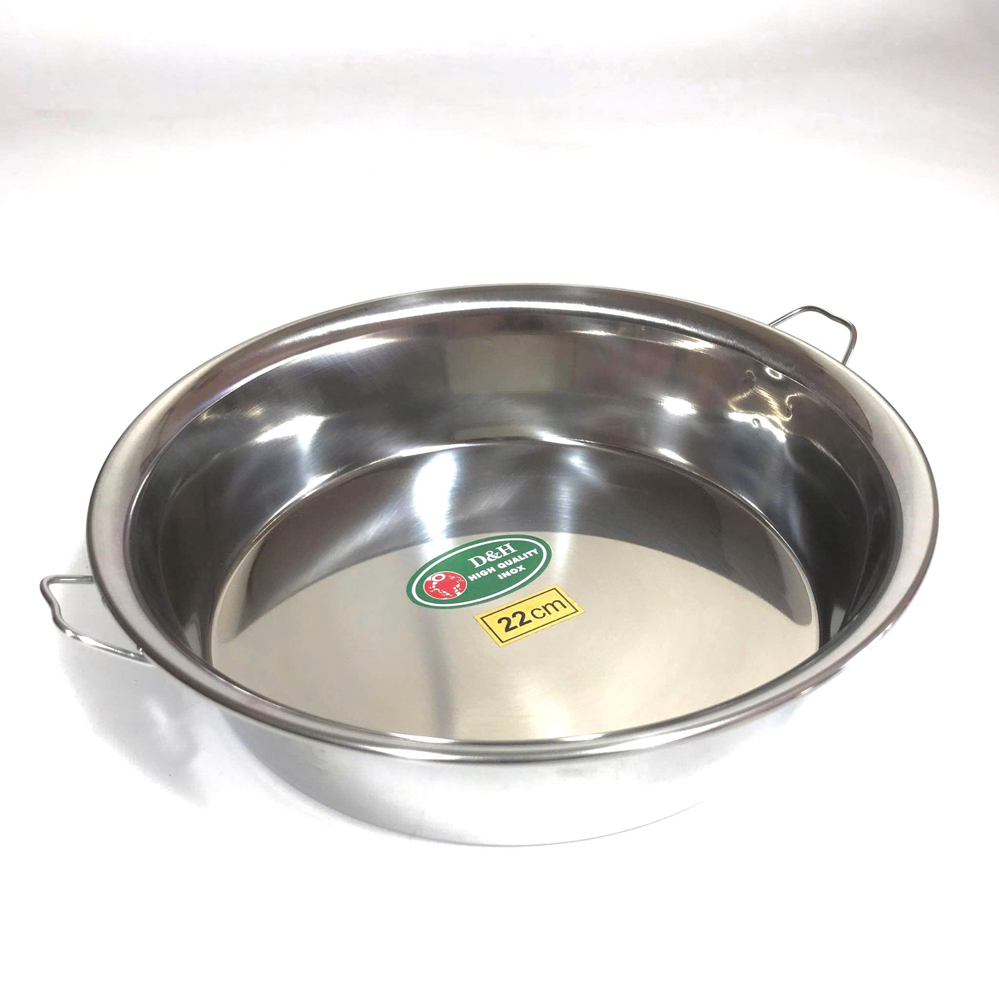 Khay Tròn Inox Nhiều Size - Khay Bơ Inox Nhiều Size - Hàng Việt Nam Sản Xuất