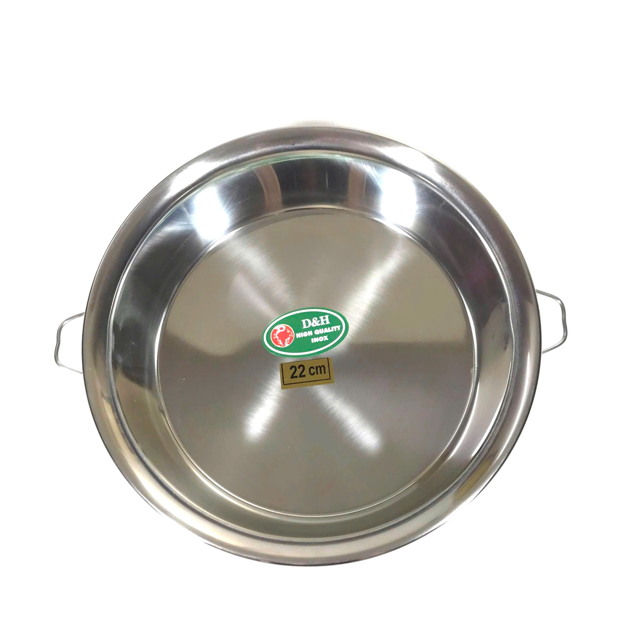 Khay Tròn Inox Nhiều Size - Khay Bơ Inox Nhiều Size - Hàng Việt Nam Sản Xuất