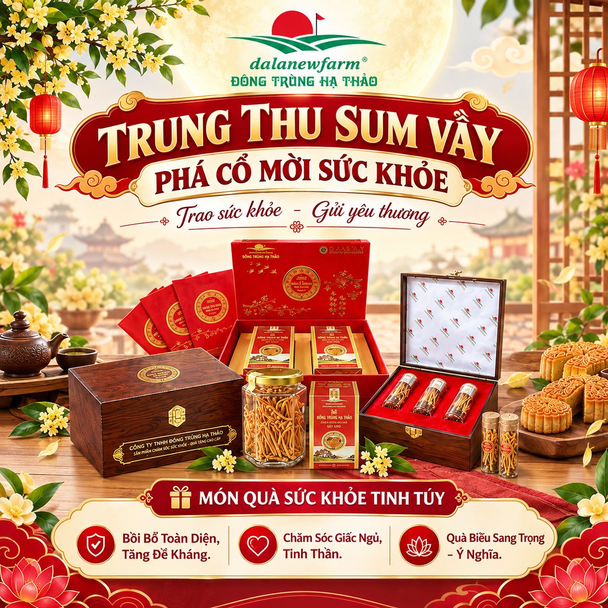 TRUNG THU SUM VẦY – PHÁ CỖ MỜI SỨC KHỎE
