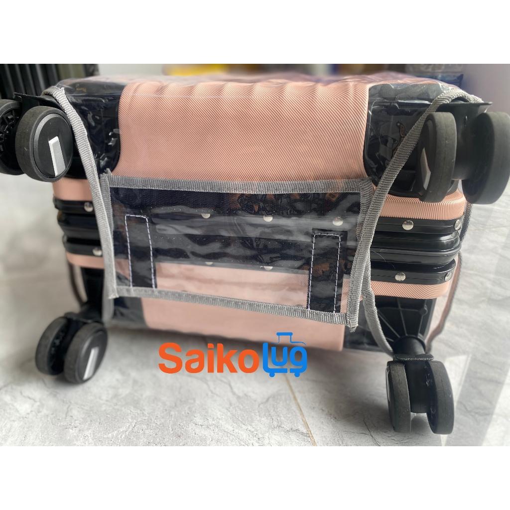 Vỏ Bọc Vali Trong Suốt, Túi Trùm Sakolug Bảo Vệ Vali Chống Bụi Bẩn, Trầy Xước Thời Trang Bảo Vệ Hành Lý Phụ Kiện