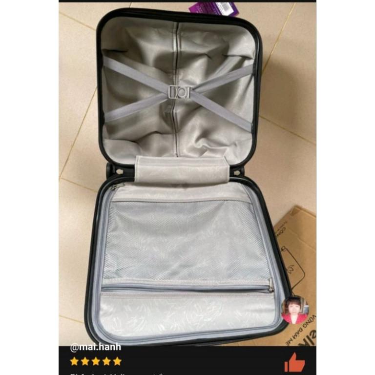 [Size 16] Vali nhựa Doanh Nhân 849  size 16 inch cao cấp nhựa dẻo nhỏ gọn tiện dụng công tác chính hãng