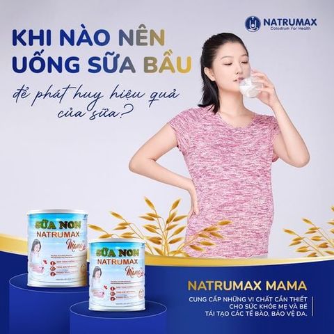 THỜI ĐIỂM UỐNG SỮA BẦU ĐEM LẠI HIỆU QUẢ CAO?