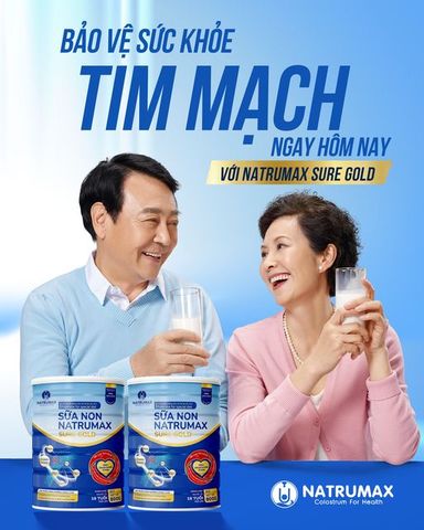 CÙNG BẢO VỆ SỨC KHỎE TIM MẠCH CỦA BẠN CÙNG GIA ĐÌNH VÀ NGƯỜI THÂN YÊU NGAY HÔM NAY VỚI NATRUMAX SURE GOLD