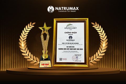 CÔNG TY CỔ PHẦN NHÀ MÁY NATRUMAX LOT TOP THƯƠNG HIỆU VIỆT NAM XUẤT SẮC 2023