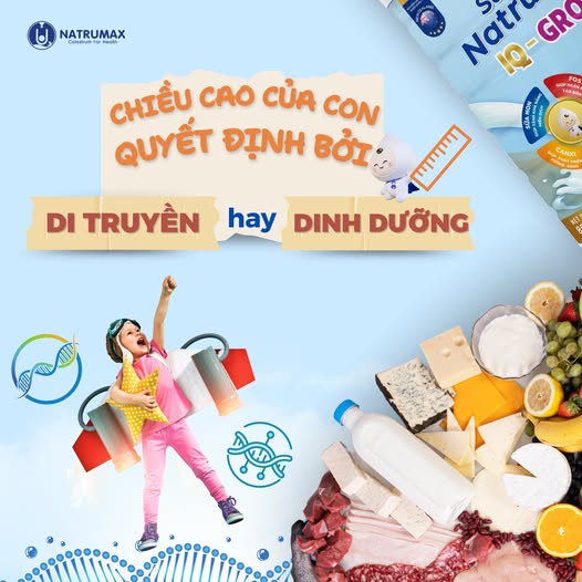Gen di truyền có phải yếu tố số 1 quyết định chiều cao của trẻ?