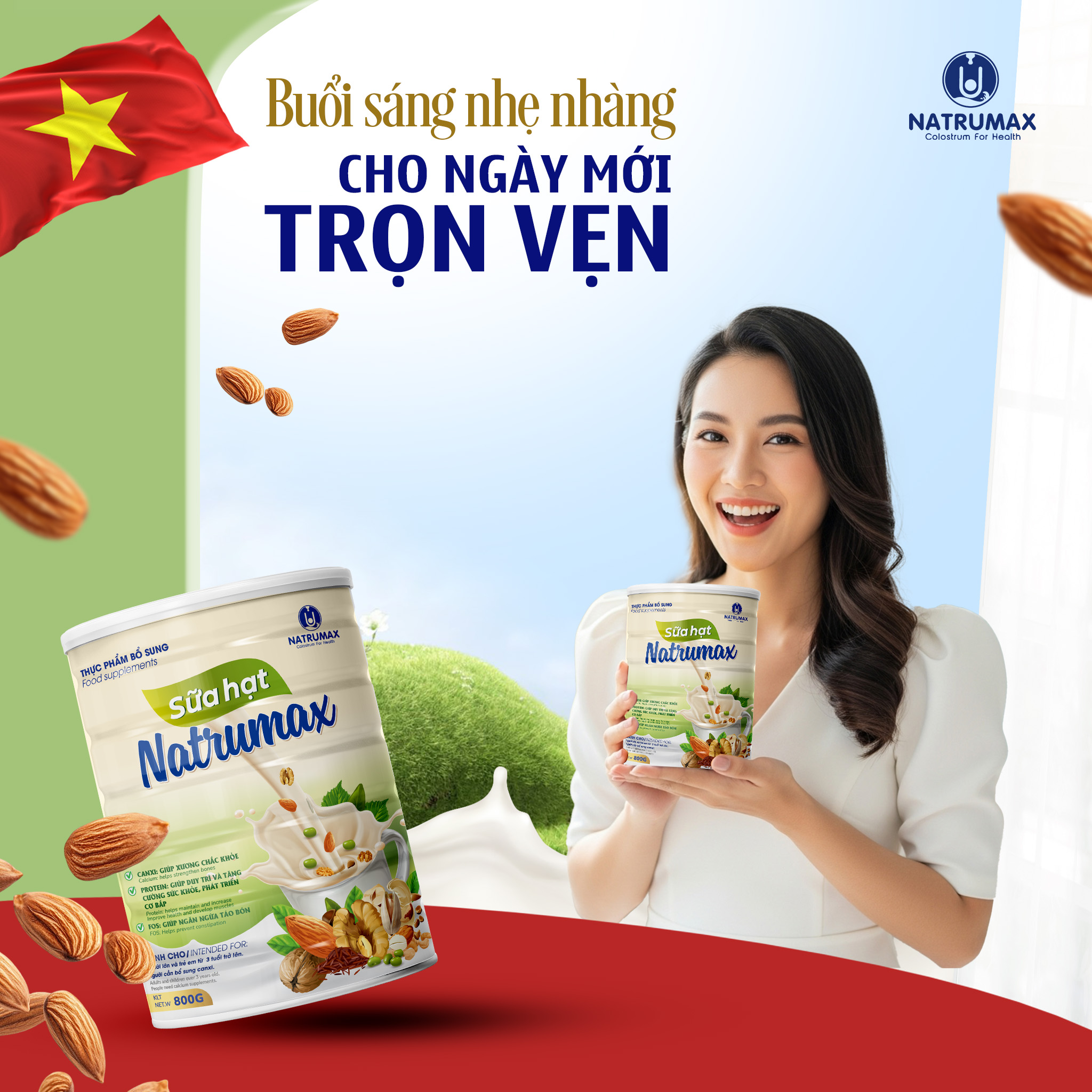 SỮA HẠT – BÍ QUYẾT CHO BỮA SÁNG NHẸ NHÀNG VÀ VÓC DÁNG THON GỌN