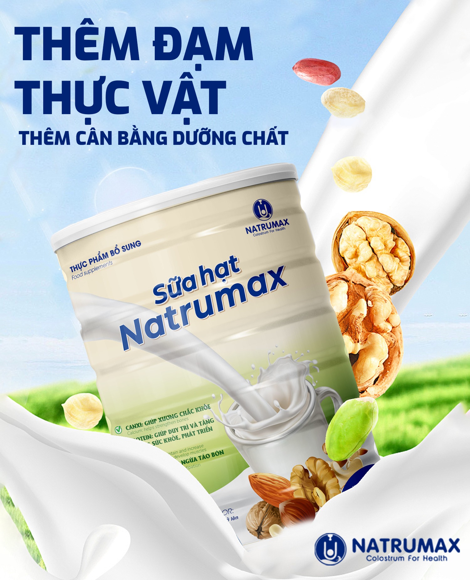 Đạm thực vật – nguồn dinh dưỡng thiết yếu cho phụ nữ hiện đại