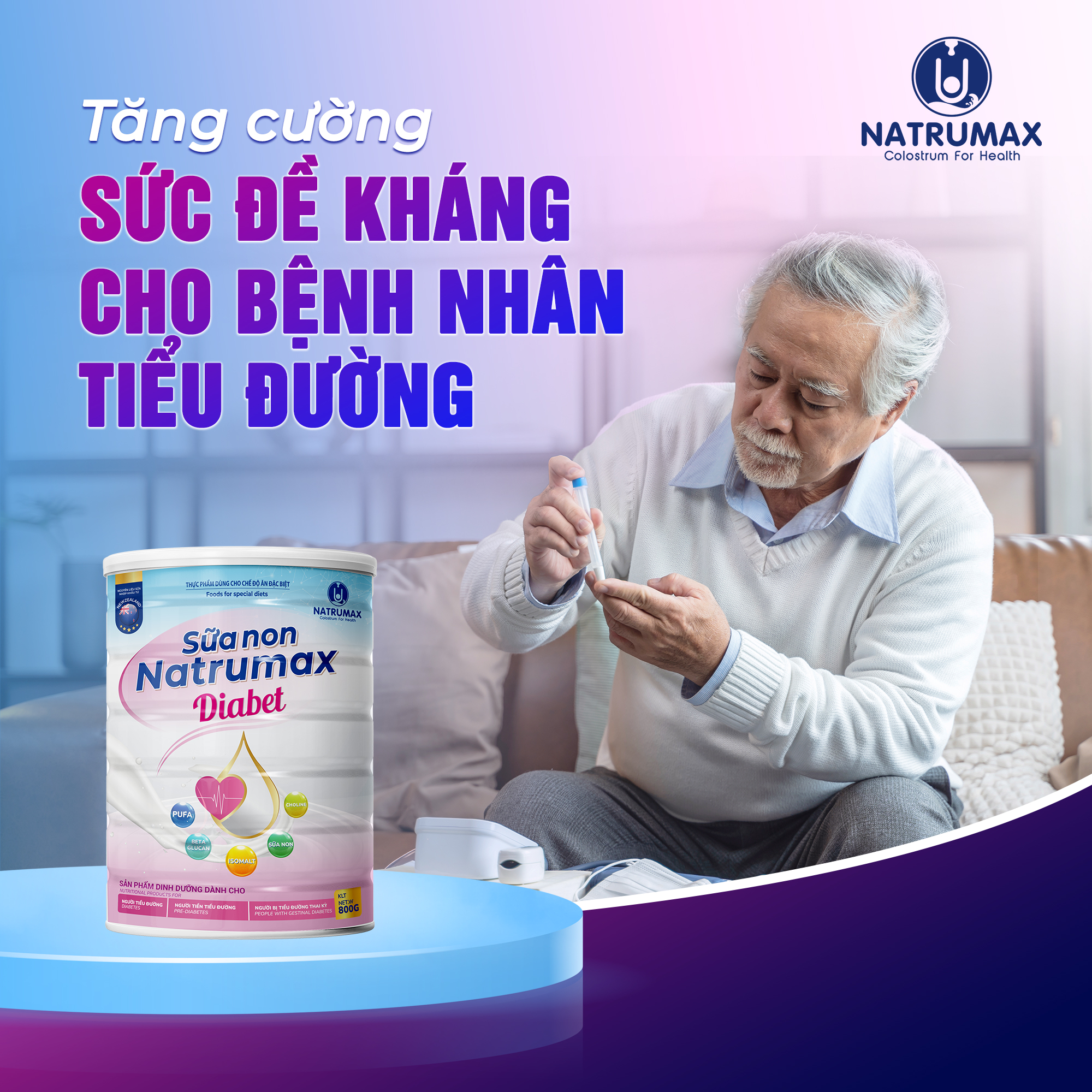 TĂNG CƯỜNG SỨC ĐỀ KHÁNG CHO NGƯỜI BỆNH TIỂU ĐƯỜNG