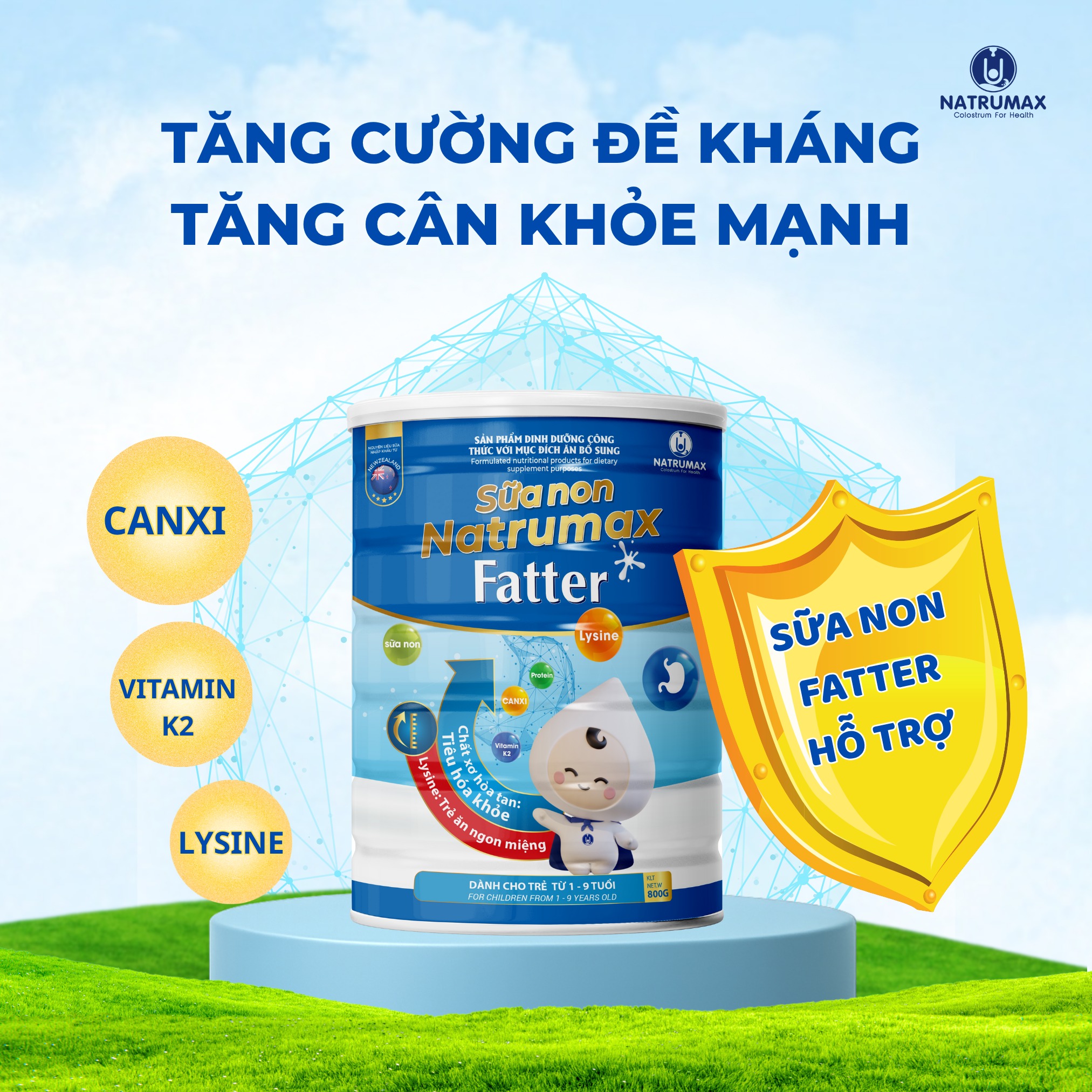 🛡️ ĐỀ KHÁNG TỐT SẼ GIÚP CON TĂNG CÂN KHỎE MẠNH! 🚀