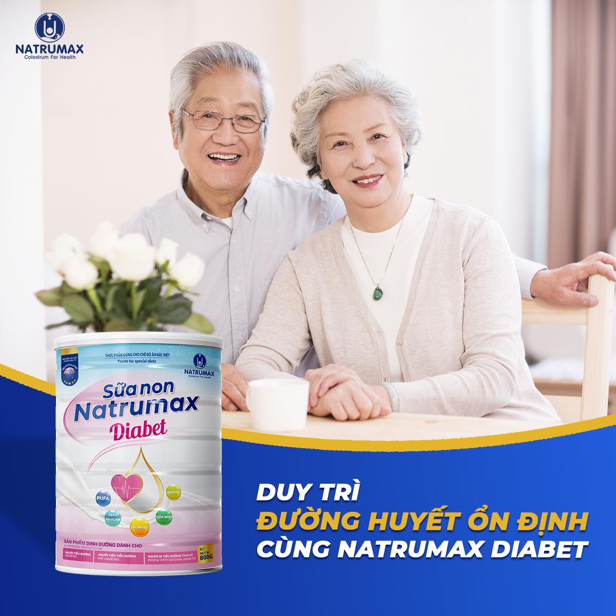 SỮA NON NATRUMAX DIABET – GIẢI PHÁP DINH DƯỠNG TOÀN DIỆN CHO NGƯỜI TIỂU ĐƯỜNG