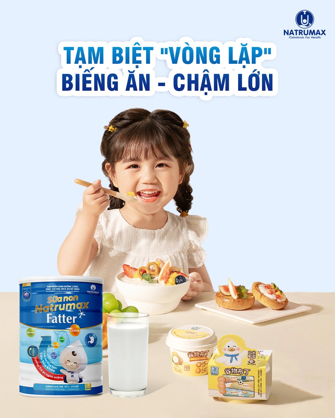 VÌ SAO TRẺ ĂN NHIỀU NHƯNG VẪN CHẬM TĂNG CÂN?