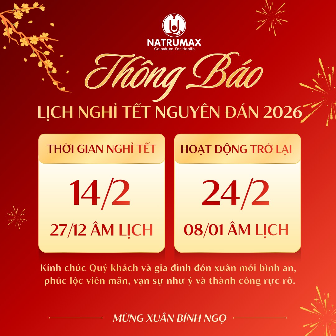 THÔNG BÁO LỊCH NGHỈ TẾT NGUYÊN ĐÁN BÍNH NGỌ 2026
