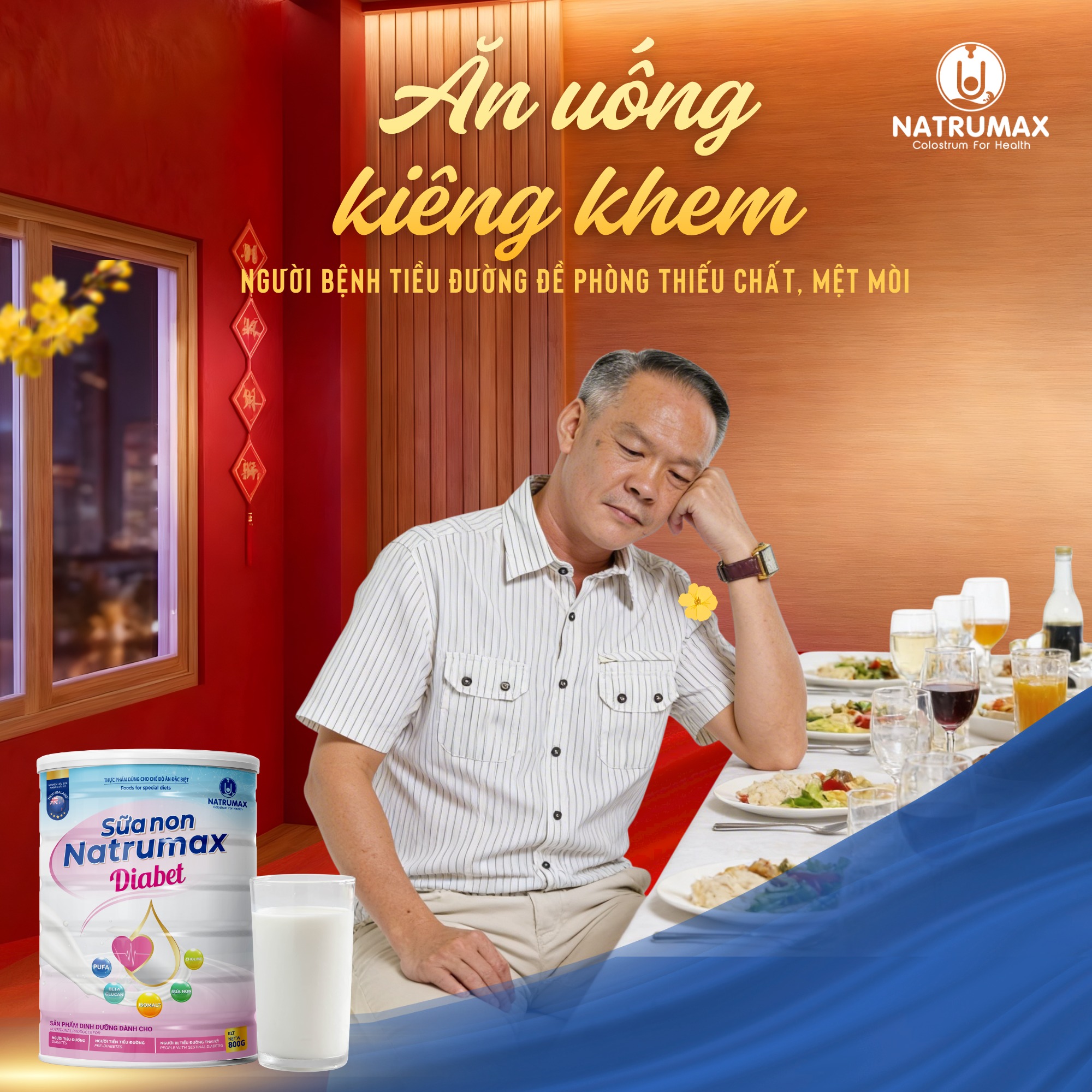 GIẢI PHÁP DINH DƯỠNG CHUYÊN BIỆT CHO NGƯỜI BỆNH TIỂU ĐƯỜNG