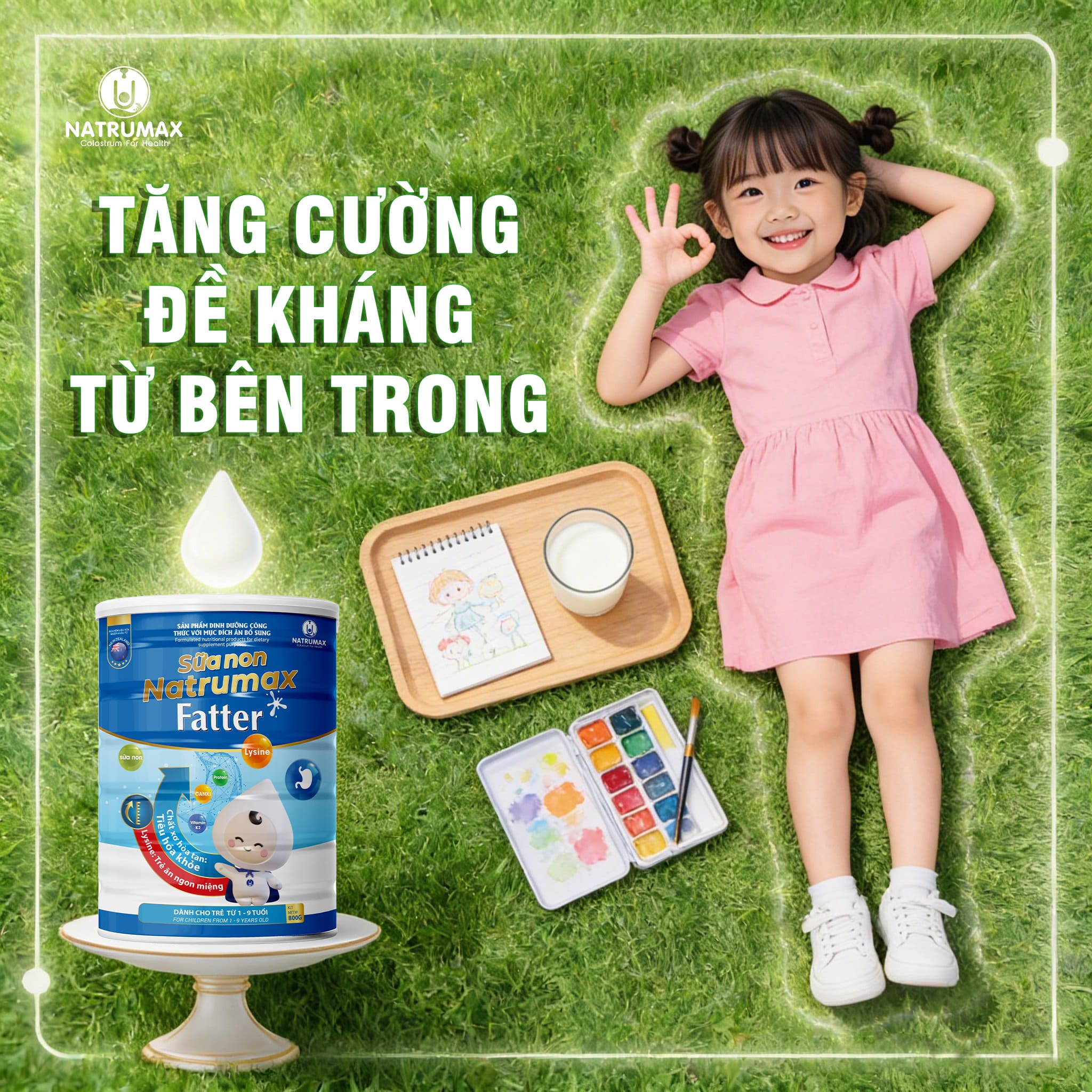 Tăng cường đề kháng cho trẻ – nền tảng giúp bé khỏe mạnh trong mọi điều kiện thời tiết