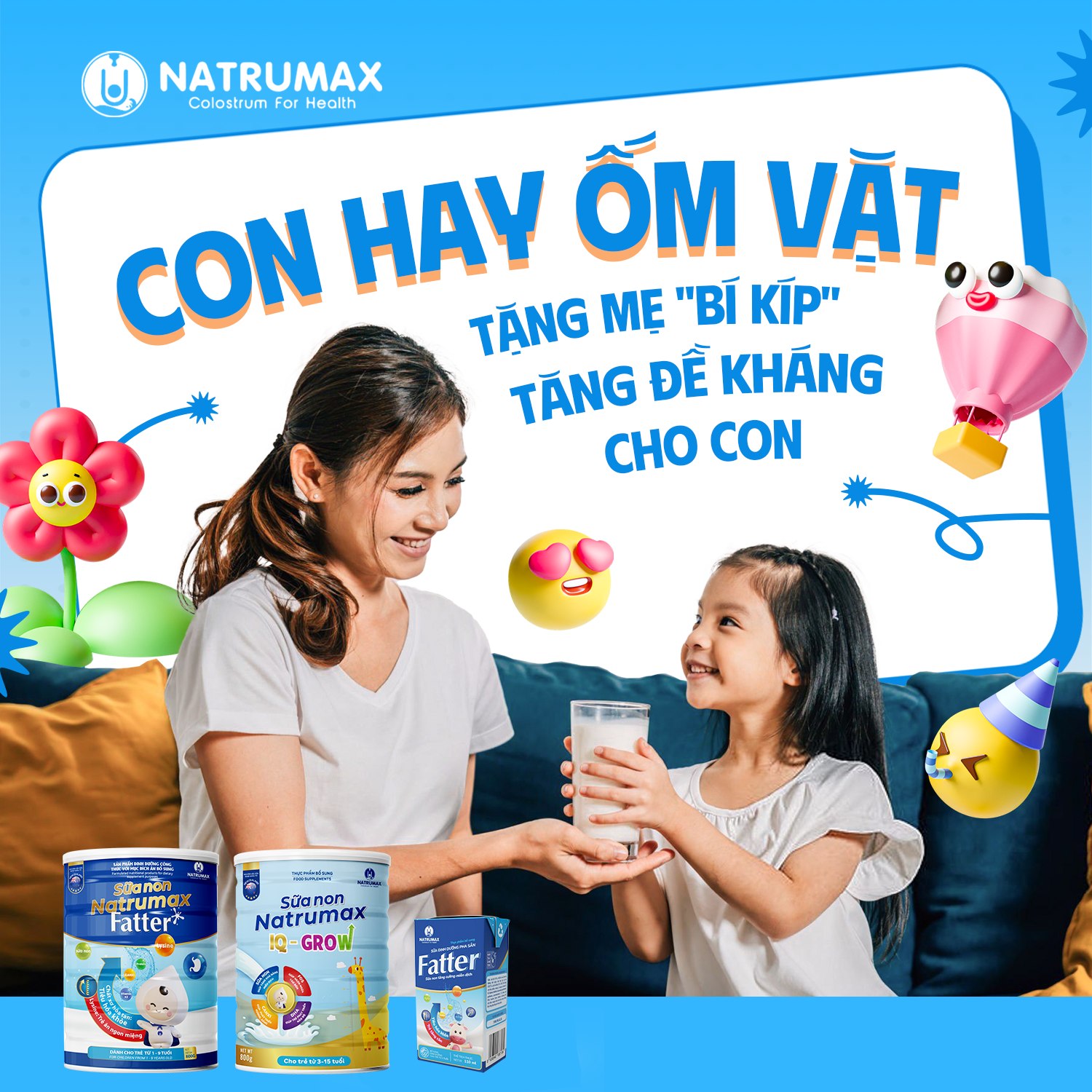 Tăng cường đề kháng cho trẻ trong thời điểm giao mùa