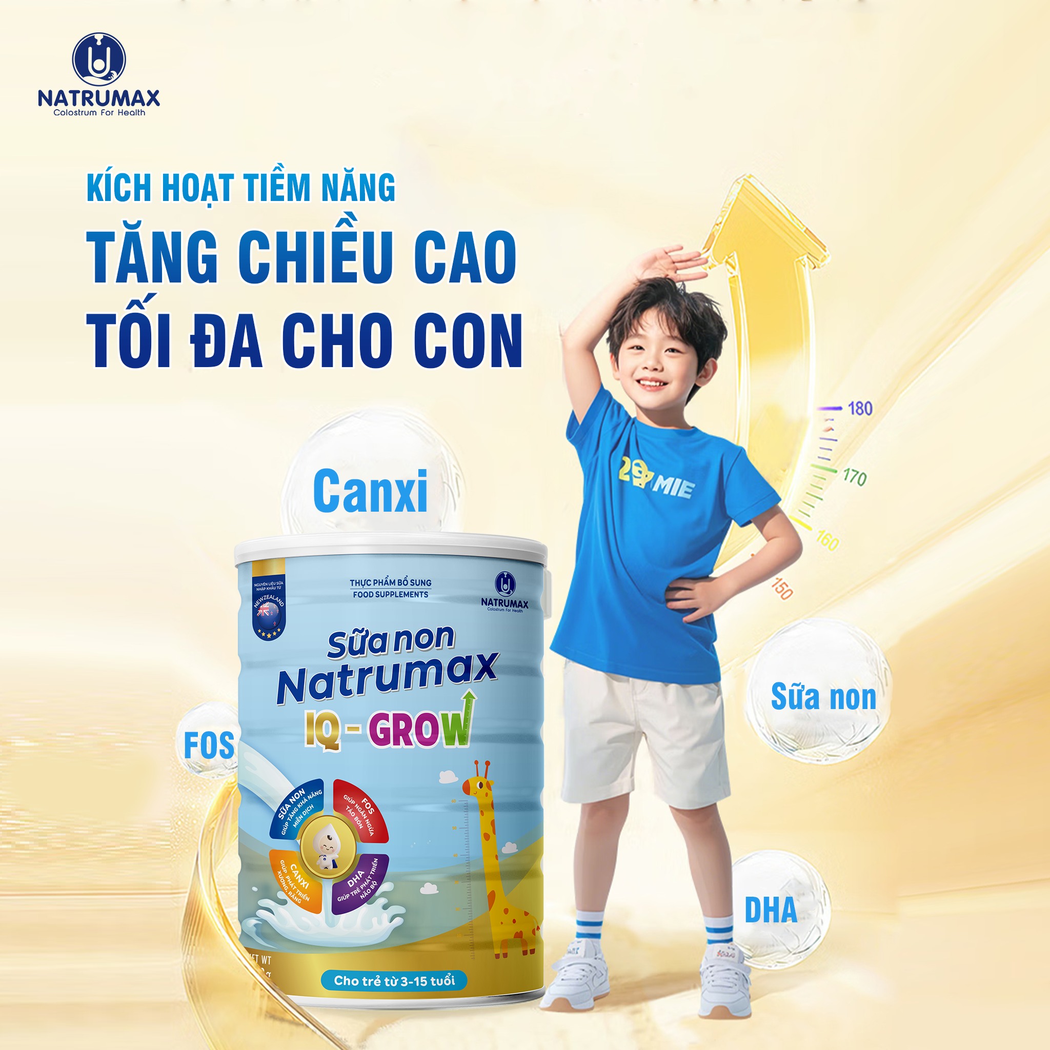 Phát triển chiều cao ở trẻ: Cần phối hợp “bộ vi chất vàng”, không chỉ riêng canxi