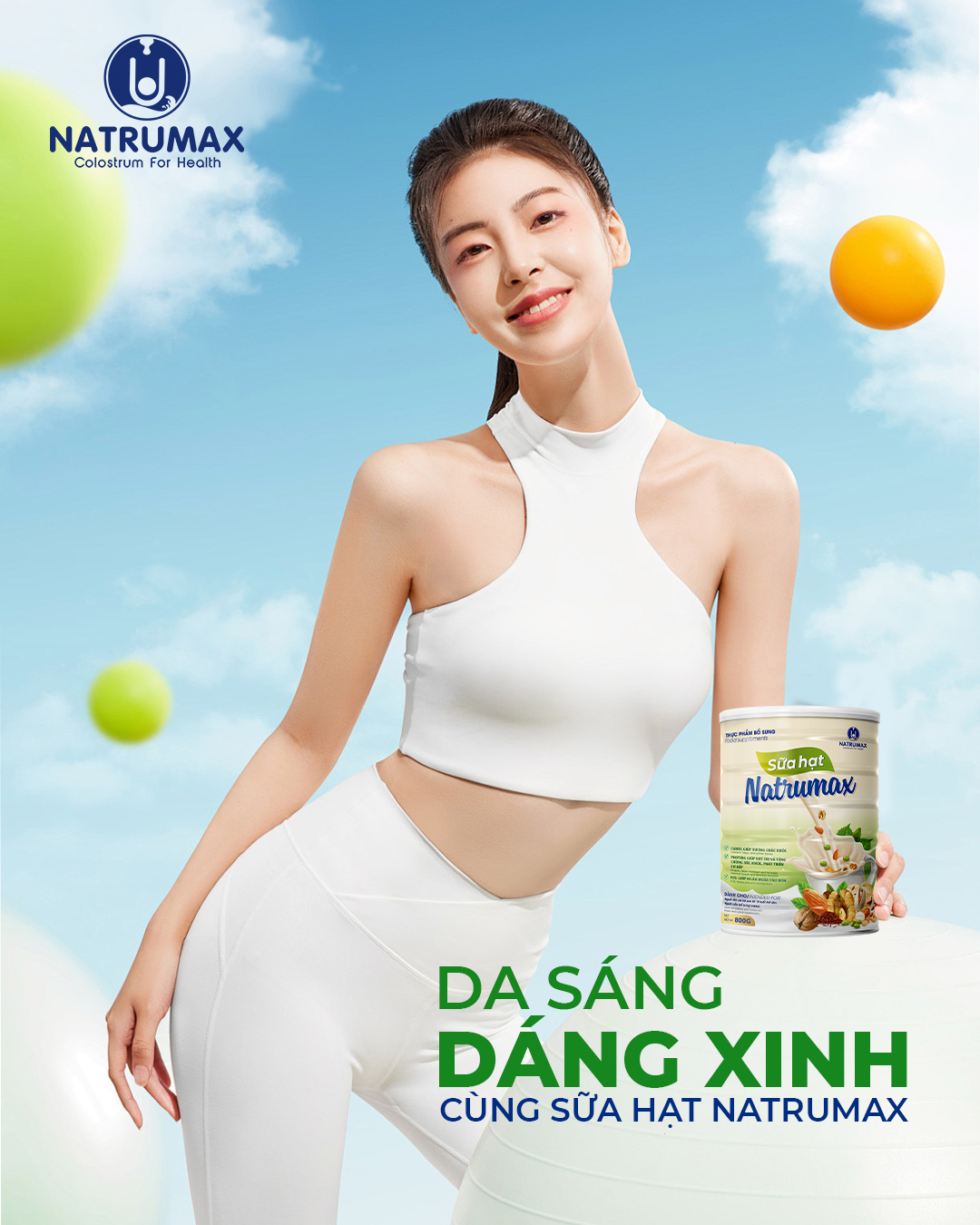 ✨ CHĂM SÓC SẮC ĐẸP VÀ VÓC DÁNG TỪ BÊN TRONG CÙNG SỮA HẠT NATRUMAX