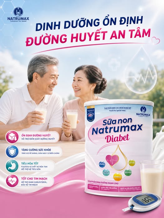 DINH DƯỠNG CHUYÊN BIỆT GIÚP NGƯỜI TIỂU ĐƯỜNG DUY TRÌ SỨC KHỎE ỔN ĐỊNH