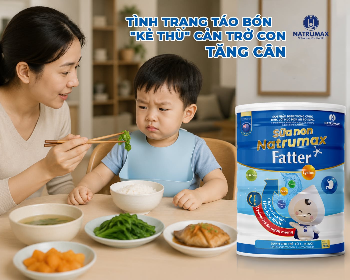 TÁO BÓN KÉO DÀI Ở TRẺ: ẢNH HƯỞNG THẾ NÀO ĐẾN KHẢ NĂNG HẤP THU DINH DƯỠNG?