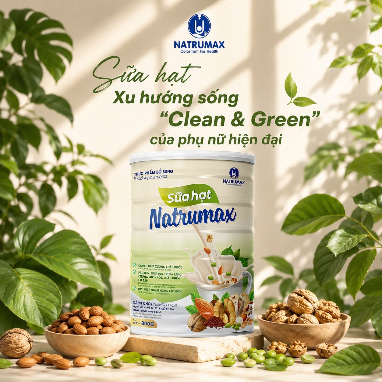 SỮA HẠT – LỰA CHỌN DINH DƯỠNG PHÙ HỢP CHO LỐI SỐNG LÀNH MẠNH