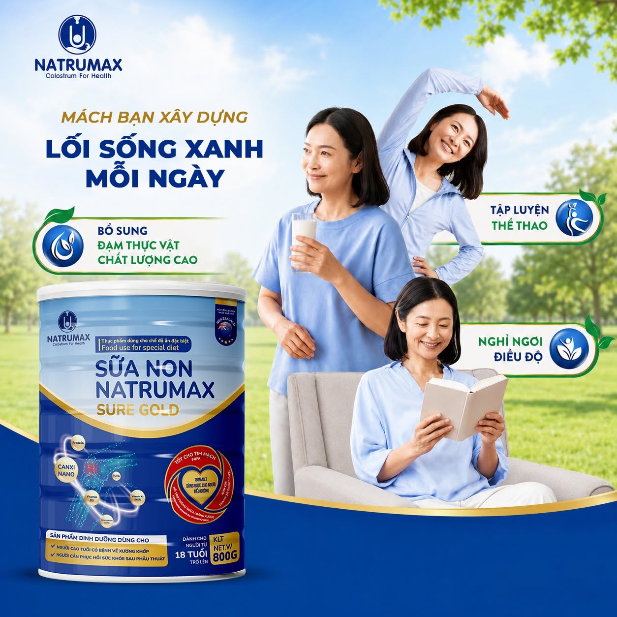 CHĂM SÓC XƯƠNG KHỚP VÀ ĐỀ KHÁNG – YẾU TỐ QUAN TRỌNG GIÚP NGƯỜI TRUNG NIÊN DUY TRÌ SỨC KHỎE