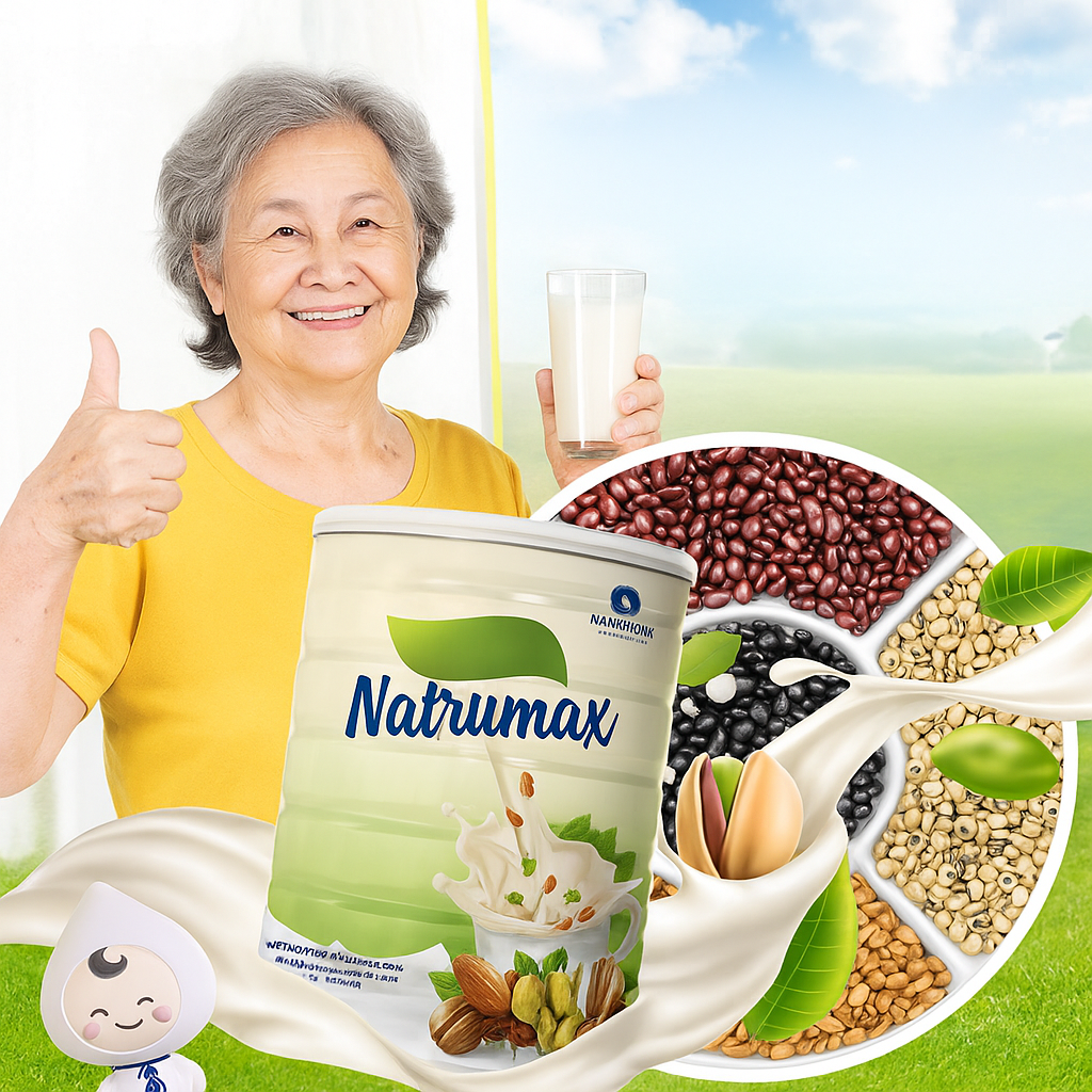 BẮT ĐẦU NGÀY MỚI TRÀN ĐẦY NĂNG LƯỢNG VỚI MỘT LY SỮA HẠT NATRUMAX ẤM NÓNG
