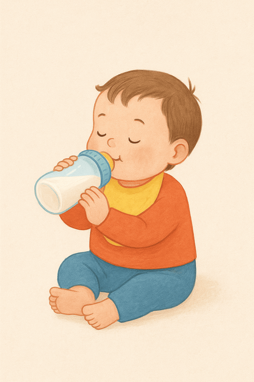 BÉ BÚ SỮA CÔNG THỨC CÓ CẦN BỔ SUNG DHA HAY KHÔNG?