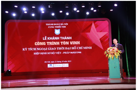 Natrumax Việt Nam tài trợ gần 100 triệu đồng cho công trình kỳ tích ngoại giao thời đại Hồ Chí Minh