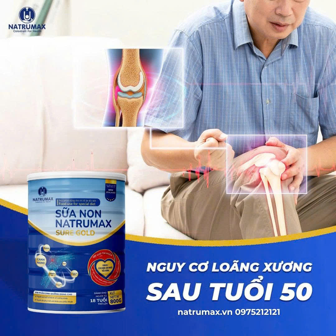 TUỔI 50+: ĐỪNG ĐỂ LOÃNG XƯƠNG CẢN TRỞ CHẤT LƯỢNG CUỘC SỐNG