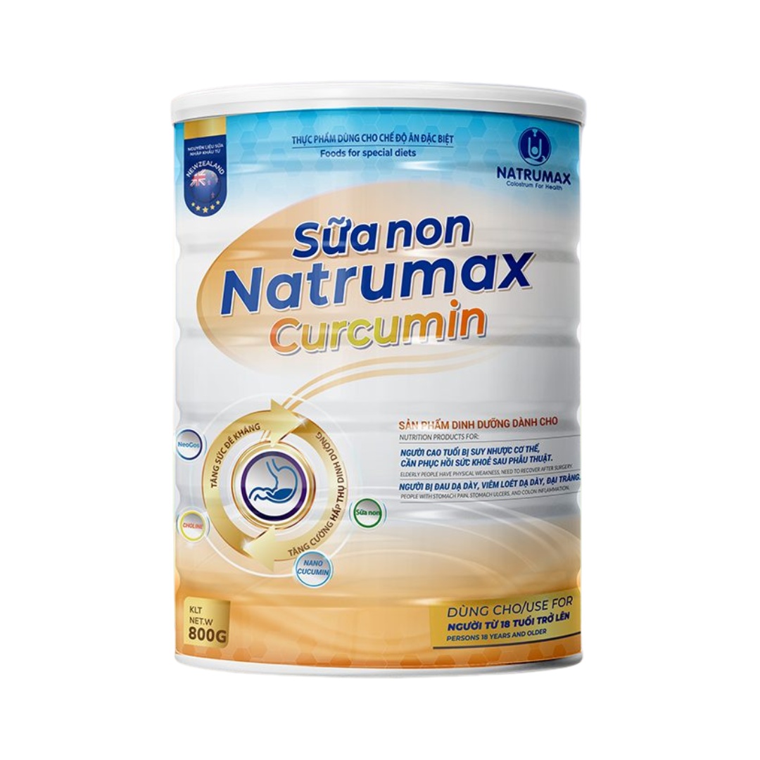 Sữa non cho Dạ Dày Natrumax Curcumin Colostrum
