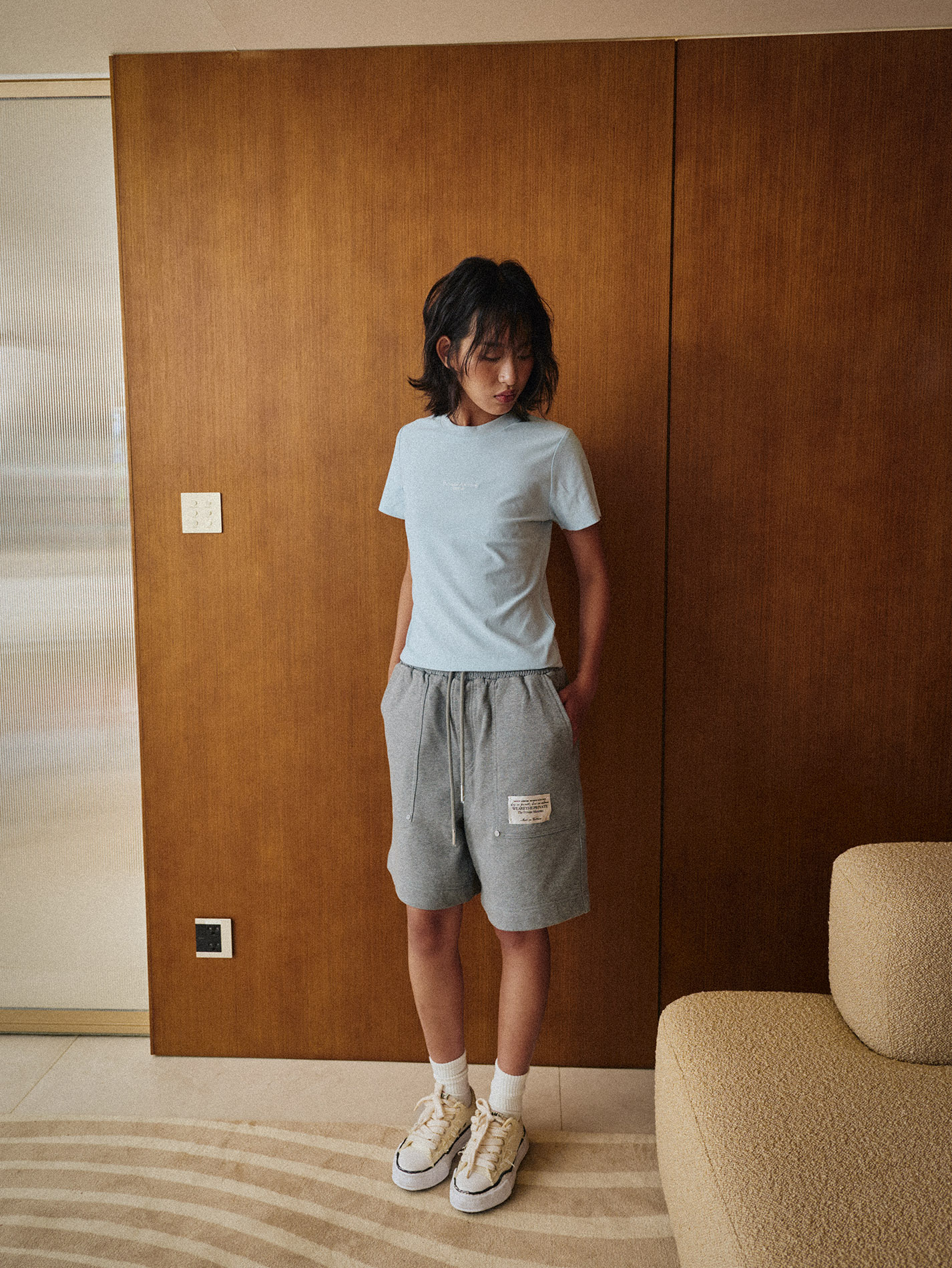 Icyblue Cotton Twill Slub Babytee