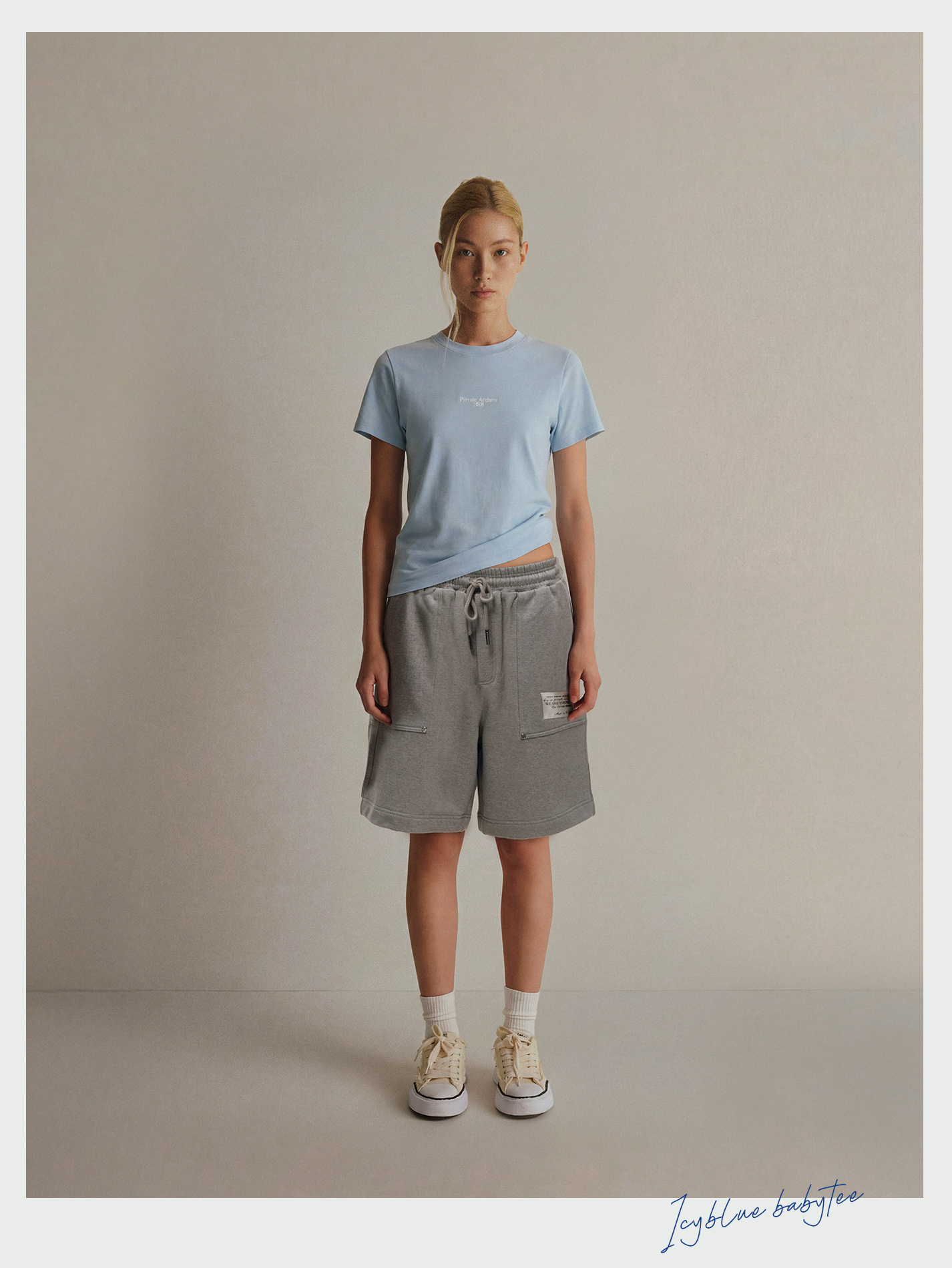 Icyblue Cotton Twill Slub Babytee
