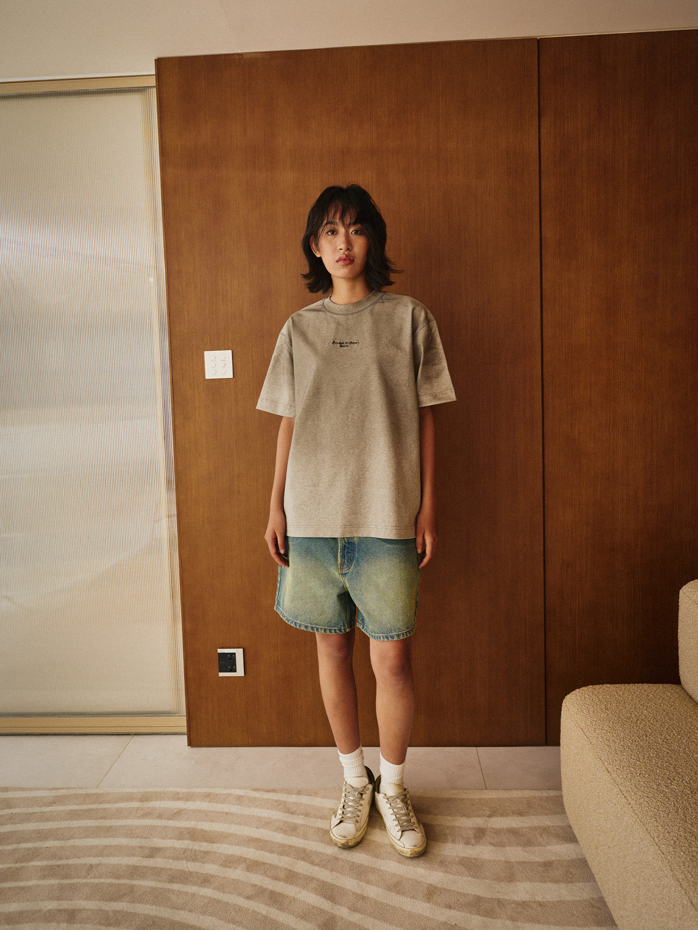 Dark Gray Short Sleeve Tshirt