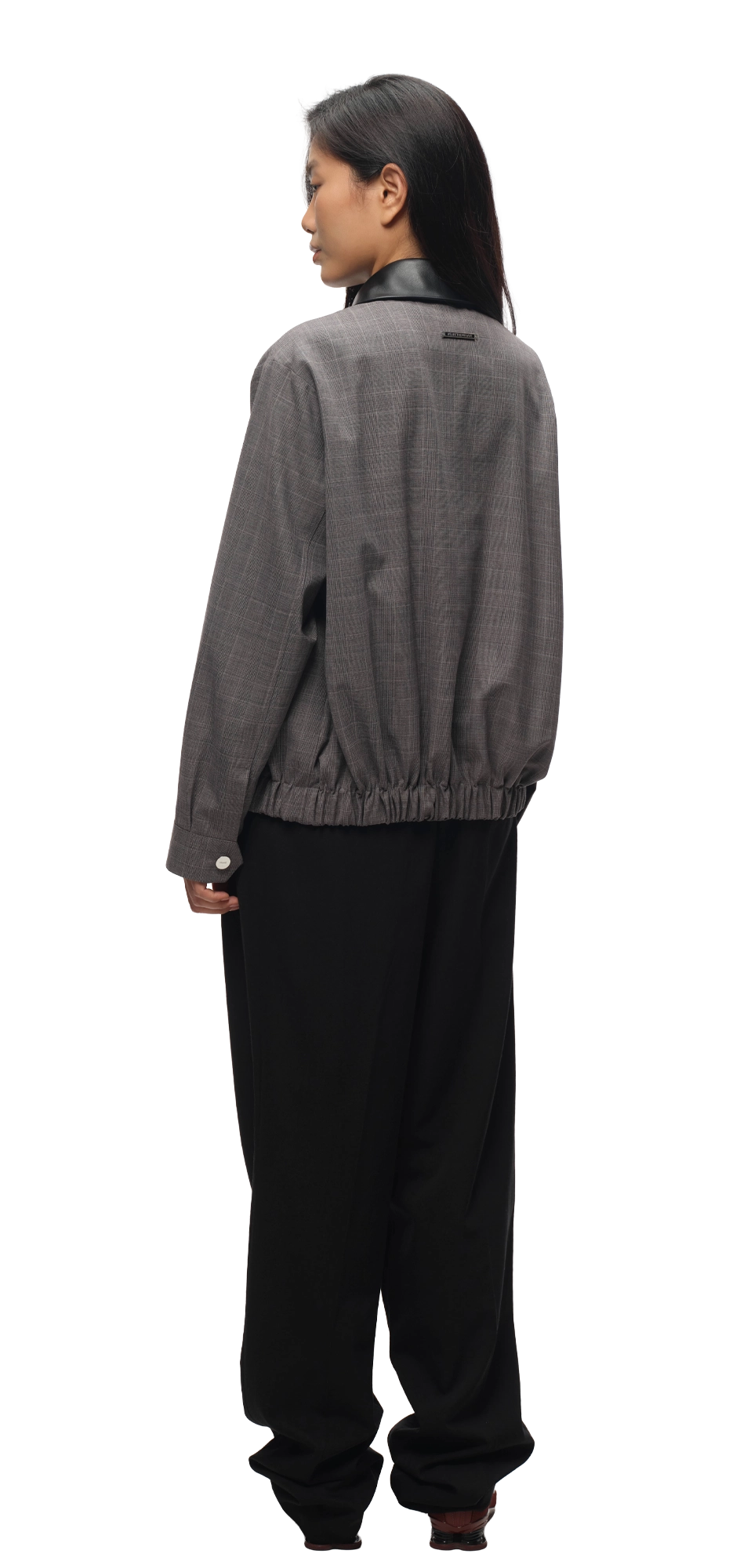 Virgil Wool Check Blouson