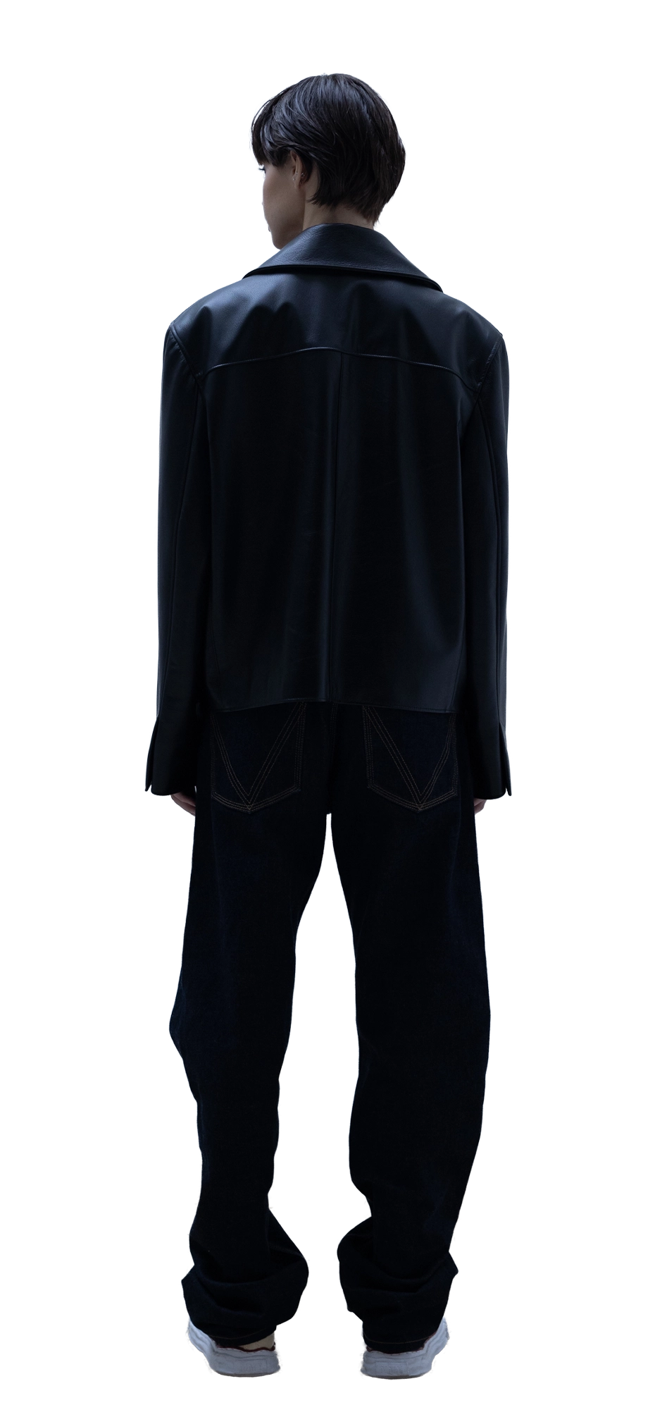 Black Lambskin  Jacket