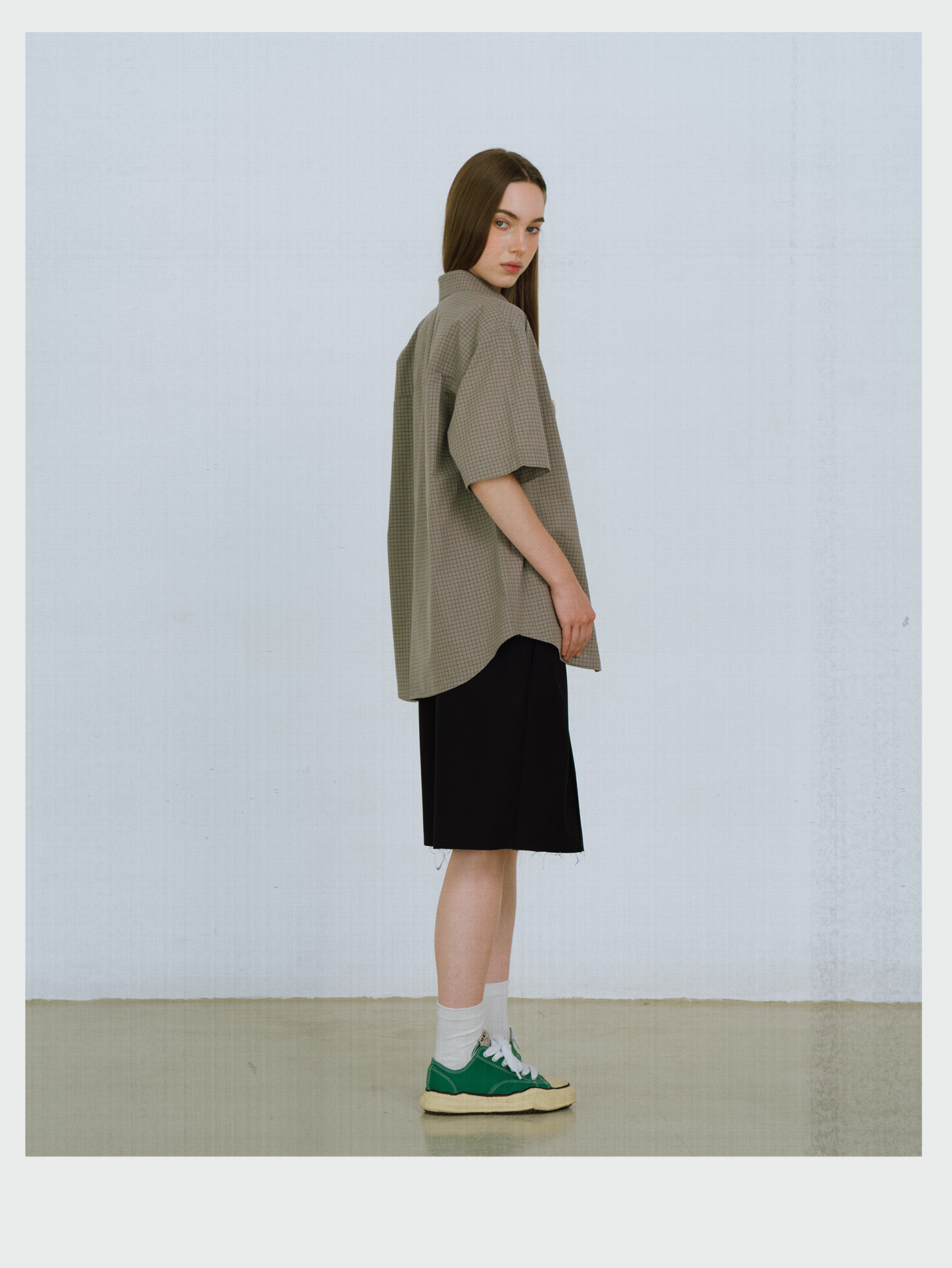 Brown Check Shirt
