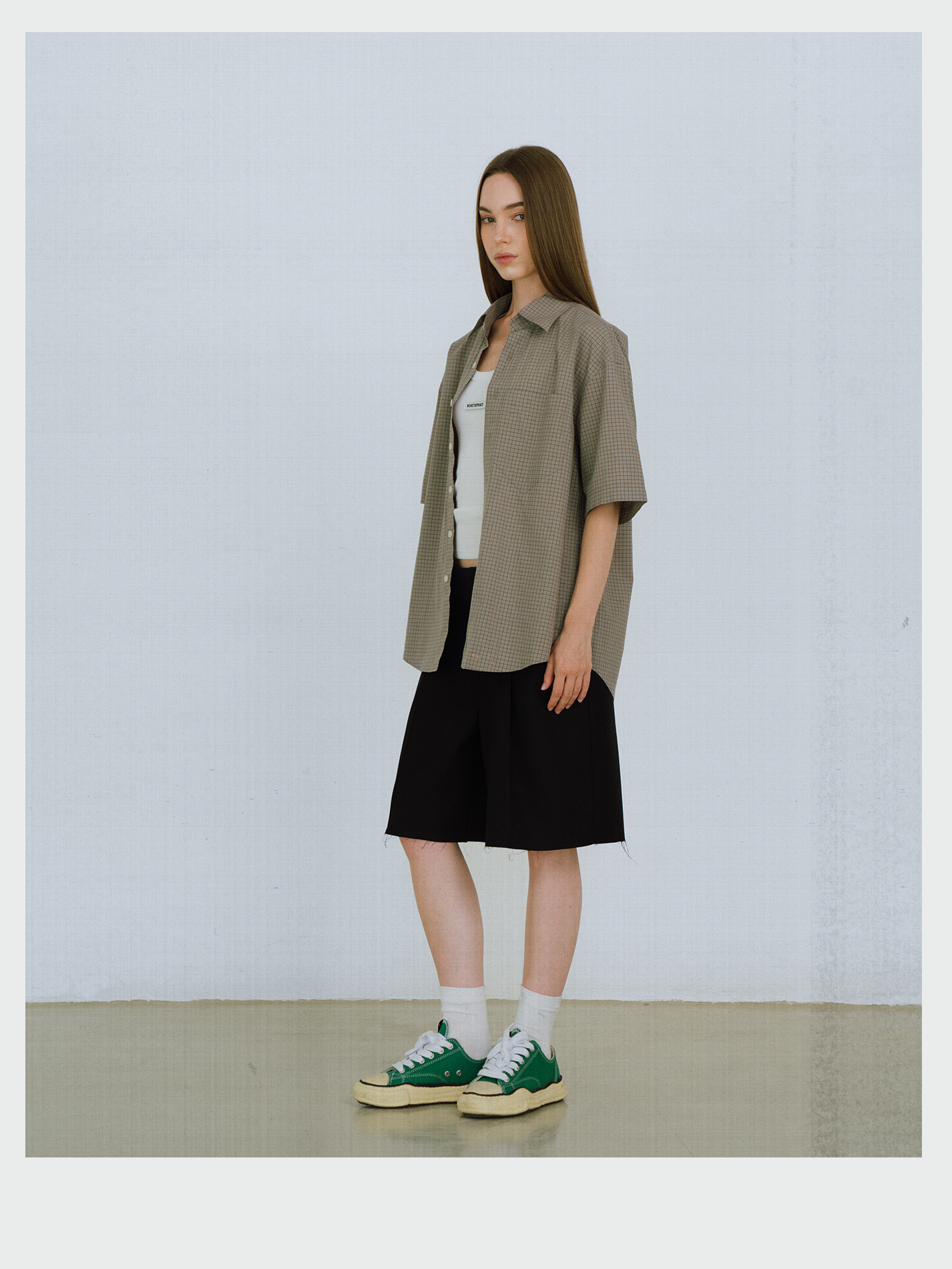 Brown Check Shirt