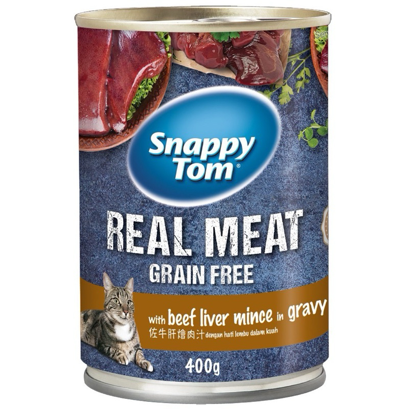 SNAPPY TOM REAL FISH & REAL MEAT 400G