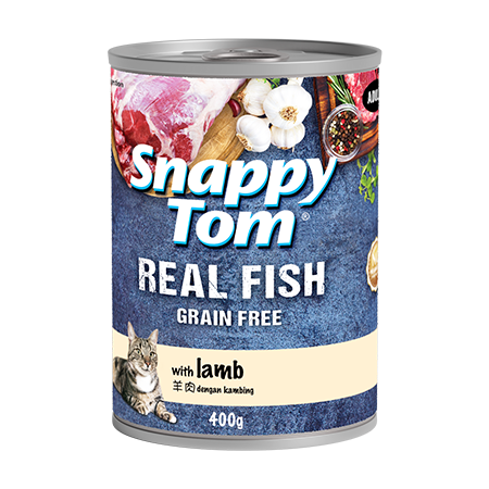 SNAPPY TOM REAL FISH & REAL MEAT 400G