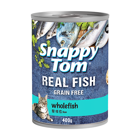 SNAPPY TOM REAL FISH & REAL MEAT 400G