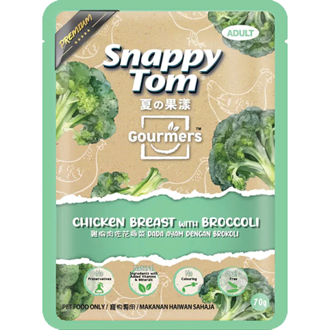 Pate SNAPPY TOM Vị Trái Cây Cho Mèo [Gói 70g]