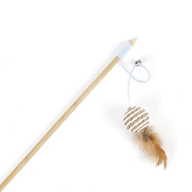 Cần Câu Lông Vũ Bằng Gỗ