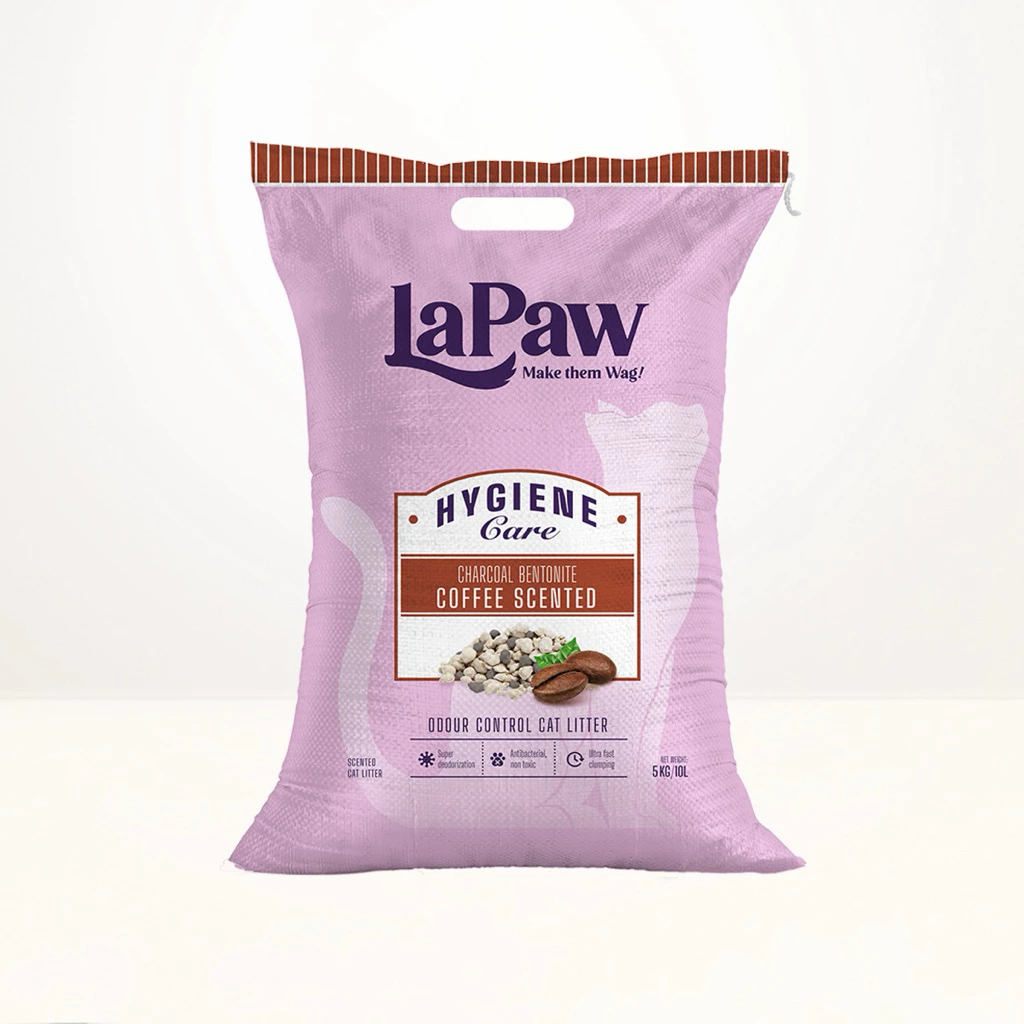 Cát Mèo LAPAW Đất Sét Mix Than Hoạt Tính [8L/10L/20L]