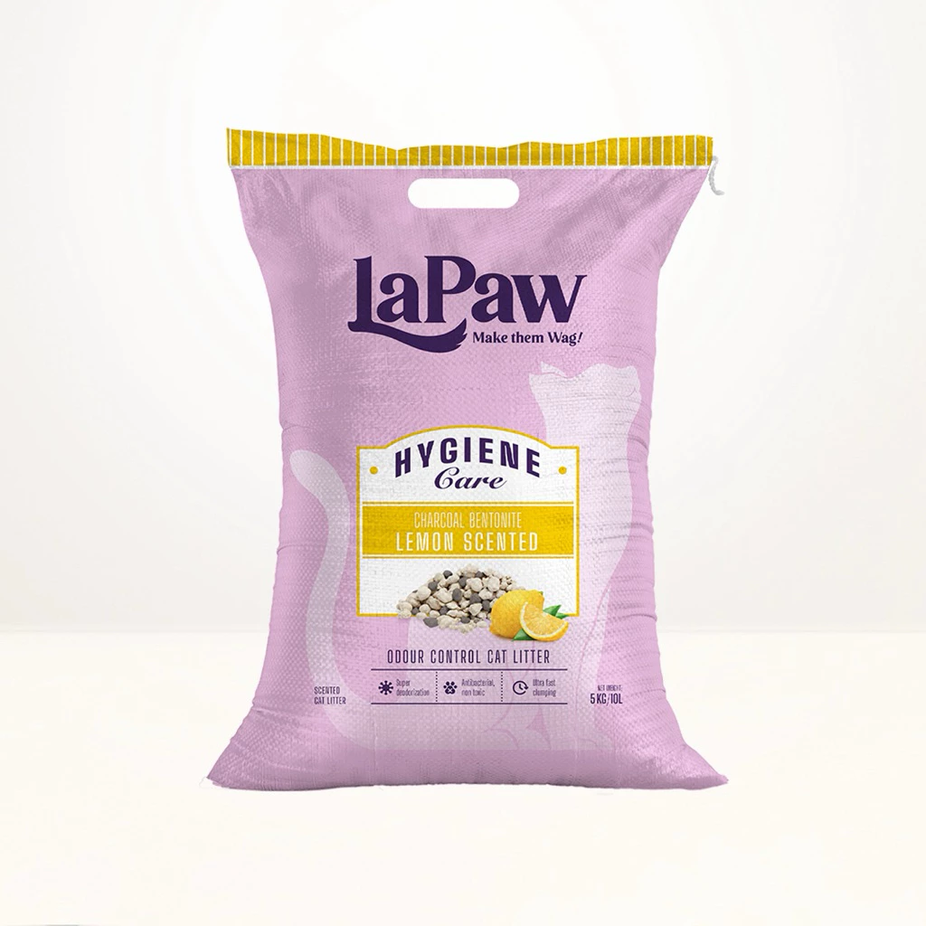 Cát Mèo LAPAW Đất Sét Mix Than Hoạt Tính [8L/10L/20L]