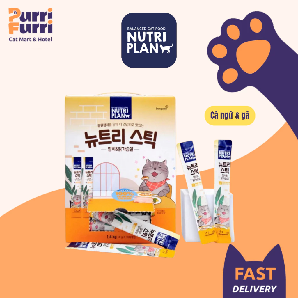 Súp Thưởng Nutri Plan Cho Mèo [Combo 10-20]