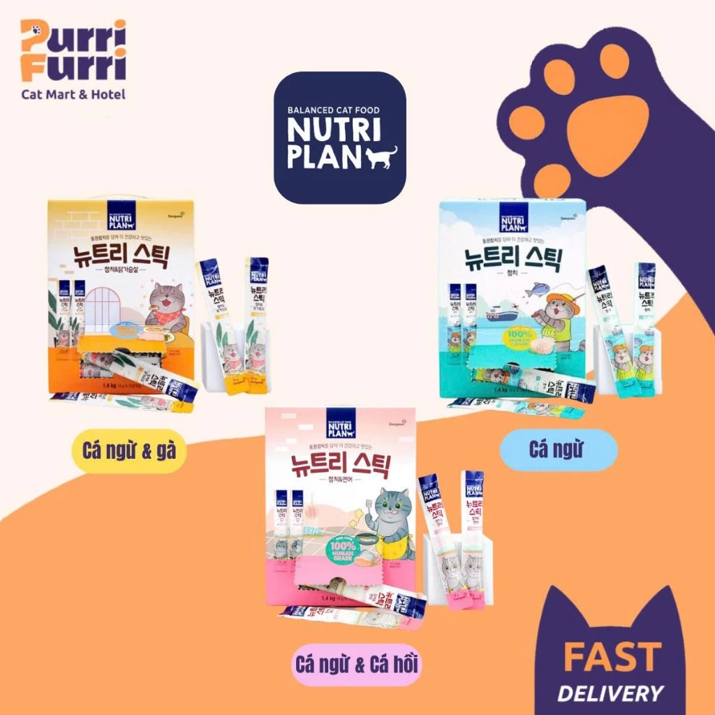 Súp Thưởng Nutri Plan Cho Mèo [Combo 10-20]
